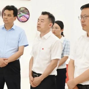 省農(nóng)業(yè)農(nóng)村廳黨組書(shū)記、廳長(zhǎng)汪學(xué)軍一行來(lái)臨調(diào)研